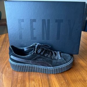 Puma x Fenty Rihanna Suede Creepers - Black - 8.5